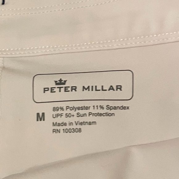 Peter Millar Women's Performance Alice Petal Hem White Multi color Golf Skort M - Picture 8 of 11